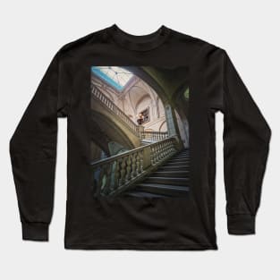 Louvre Palace architectural details Long Sleeve T-Shirt